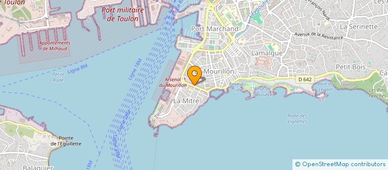 localisation de l'entreprise SASU DEUX Z  TOULON