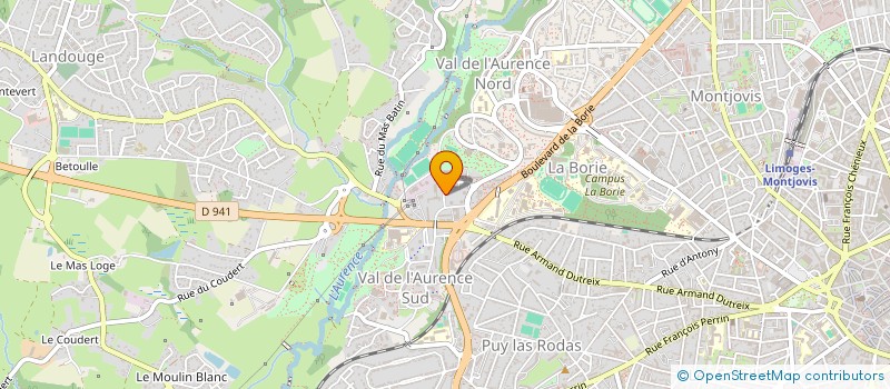 localisation de l'entreprise SASU DEVDAS BOIS à LIMOGES