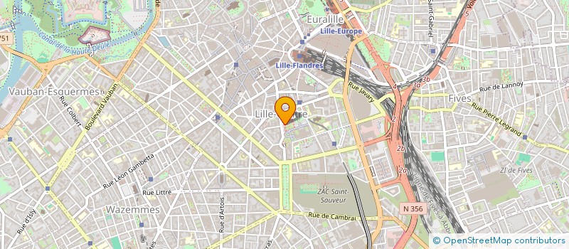 localisation de l'entreprise SASU DEWEVER à LILLE