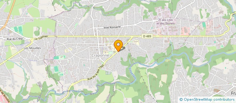 localisation de l'entreprise SASU DFMYLY  CRAPONNE