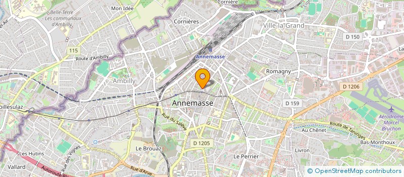 localisation de l'entreprise SASU DHAINI à ANNEMASSE