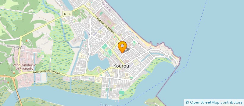 localisation de l'entreprise SASU DIAGUYANE  KOUROU
