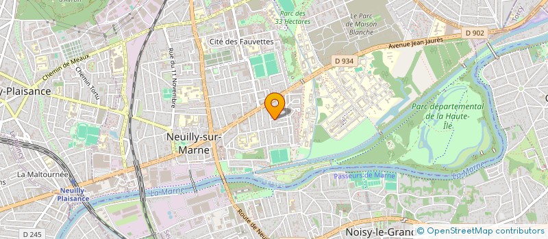 localisation de l'entreprise SASU DIB TRANSPORT à NEUILLY-SUR-MARNE