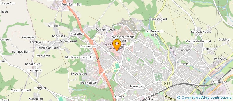 localisation de l'entreprise SASU DIGATAR à LANDERNEAU