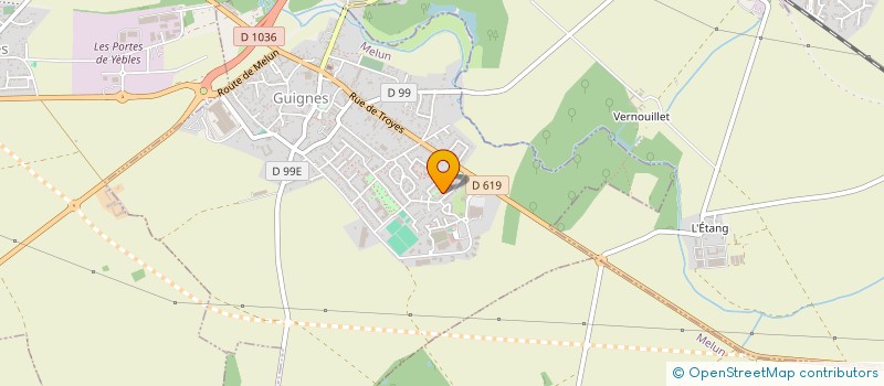 localisation de l'entreprise SASU DIGITAL CUITOT  BRIE-COMTE-ROBERT