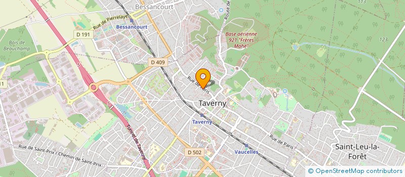 localisation de l'entreprise SASU DIOP CONSULTING à TAVERNY