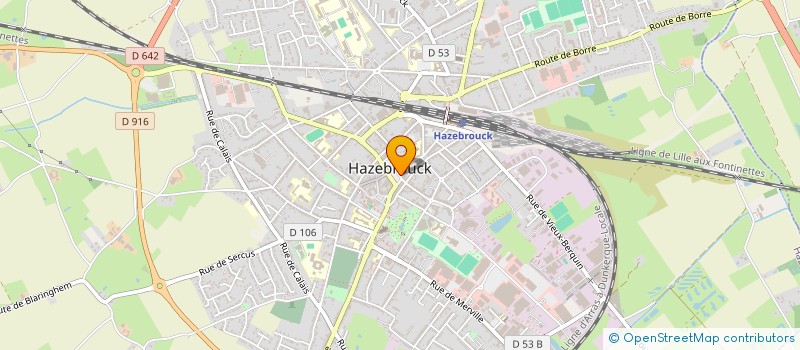 localisation de l'entreprise SASU DKA2000 à HAZEBROUCK