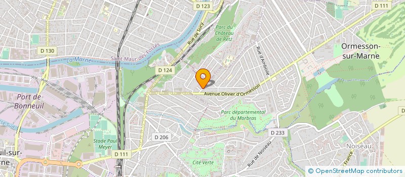 localisation de l'entreprise SASU DNC à ORMESSON-SUR-MARNE