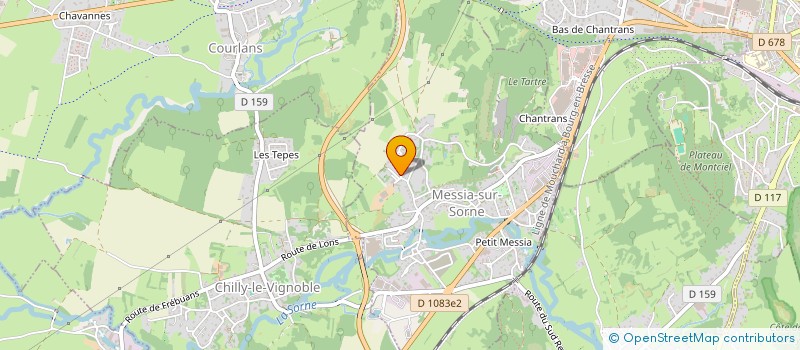 localisation de l'entreprise SASU DOG AND CIE  MESSIA-SUR-SORNE