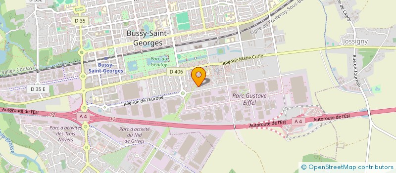 localisation de l'entreprise SASU DOK BEAN HAB  BUSSY-SAINT-GEORGES