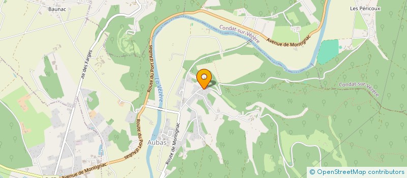 localisation de l'entreprise SASU DOMAINE DE VARS à AUBAS