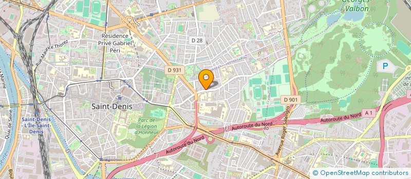 localisation de l'entreprise SASU DOUJA TRANS à SAINT-DENIS