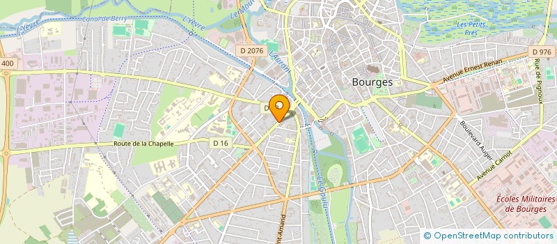 localisation de l'entreprise SASU DPIC  BOURGES