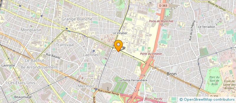 localisation de l'entreprise SASU DPN  BRON