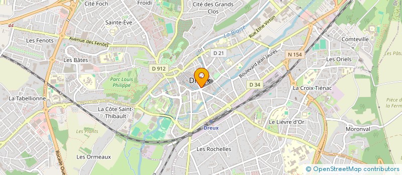 localisation de l'entreprise SASU DREUX IMMO28 à LUCE