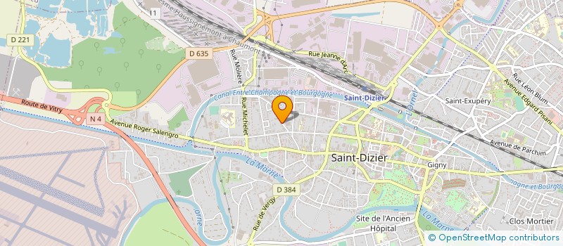 localisation de l'entreprise SASU DRISS CONSTRUCTION à SAINT-DIZIER