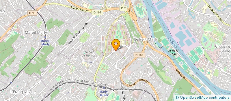 localisation de l'entreprise SASU DRISTI OPTILUX à MARLY-LE-ROI