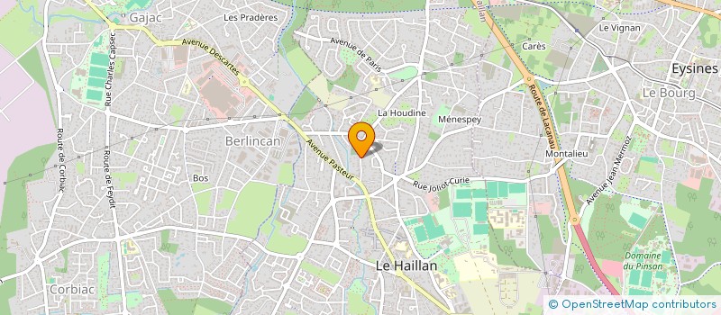 localisation de l'entreprise SASU DROMER DAVID à LE HAILLAN