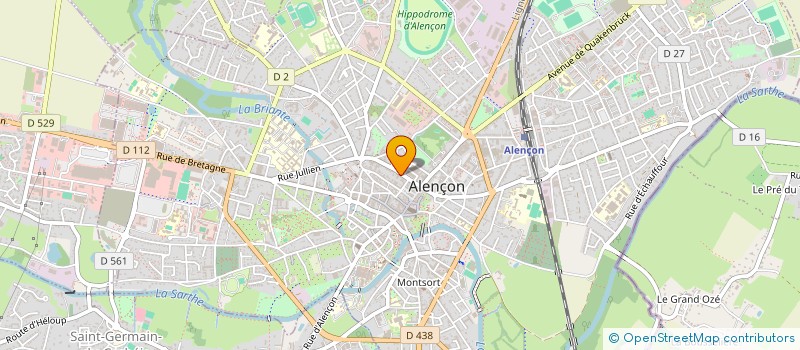 localisation de l'entreprise SASU DRY92 à ALENCON