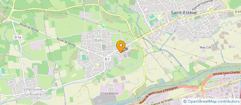 localisation de l'entreprise SASU DU DR BOURGOUIN  TARBES