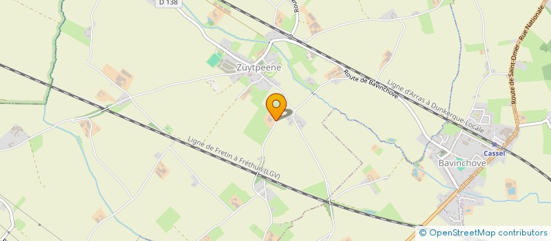 localisation de l'entreprise SASU DU MUTSE  ZUYTPEENE