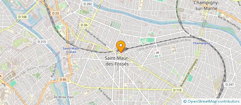 localisation de l'entreprise SASU DUBOIS à SAINT-MAUR-DES-FOSSES