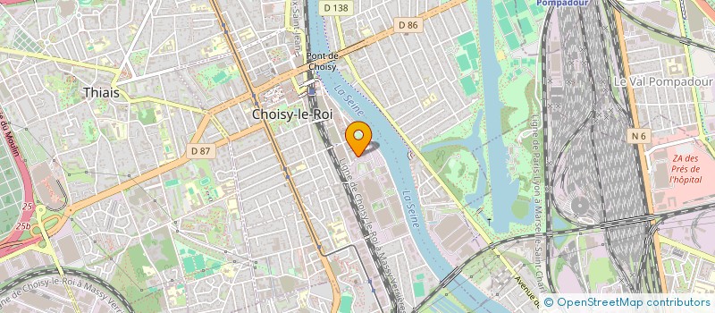 localisation de l'entreprise SASU DURAN  CHOISY-LE-ROI