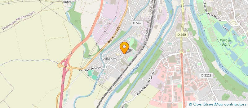 localisation de l'entreprise SASU DUSCO  VILLENOY