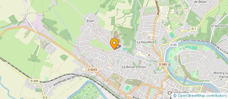 localisation de l'entreprise SASU E.RAGUET CONSULT  CHARLEVILLE-MEZIERES