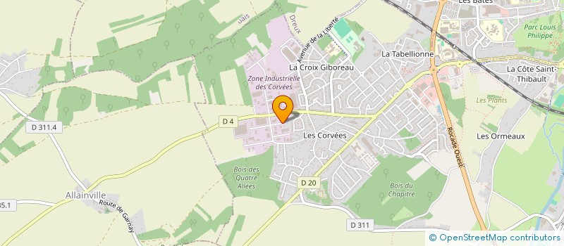 localisation de l'entreprise SASU E.Y. FAMILY S à VERNOUILLET