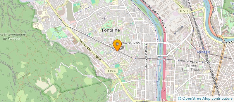 localisation de l'entreprise SASU EBS TOUS VOS TRAVAUX  FONTAINE