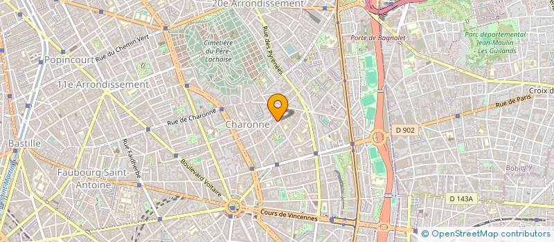 localisation de l'entreprise SASU ECS à PANTIN