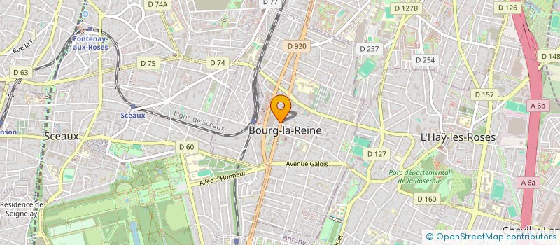 localisation de l'entreprise SASU EDDAOUDI à BOURG-LA-REINE