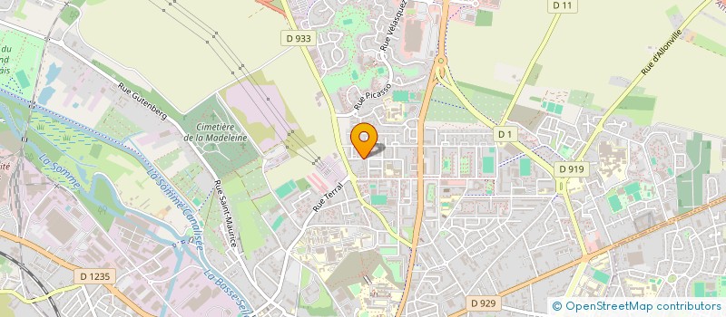 localisation de l'entreprise SASU EHK à AMIENS