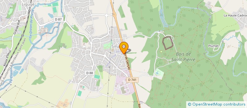 localisation de l'entreprise SASU EKL  SMARVES