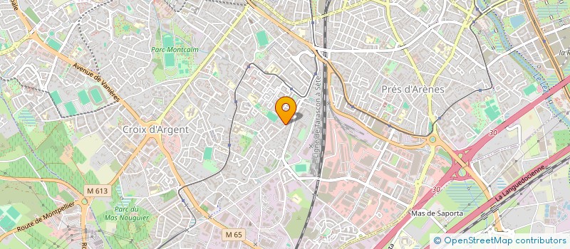 localisation de l'entreprise SASU EL MOUHAJIR à MONTPELLIER