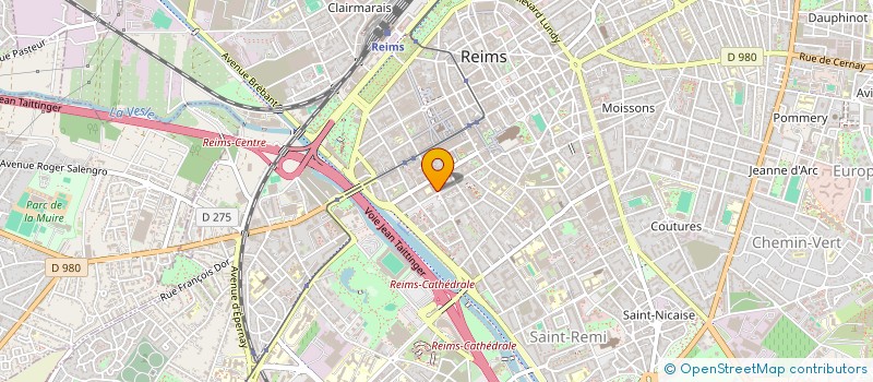 localisation de l'entreprise SASU ELAN à REIMS