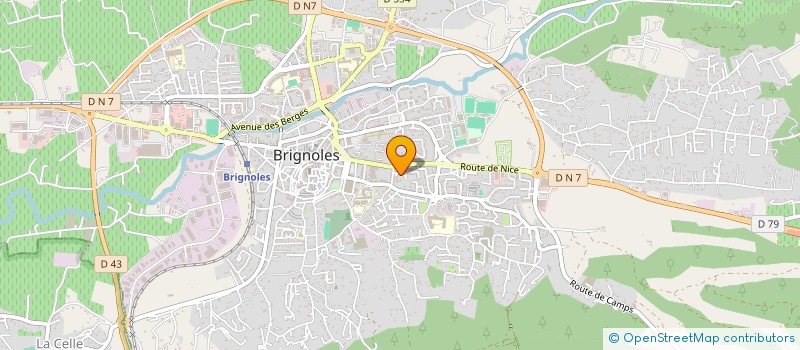 localisation de l'entreprise SASU ELAOUNI à BRIGNOLES