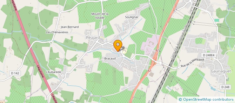 localisation de l'entreprise SASU ELEA  PEUJARD