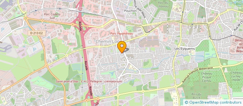 localisation de l'entreprise SASU ELEK  MERIGNAC