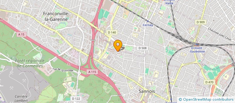 localisation de l'entreprise SASU ELEORA à SANNOIS