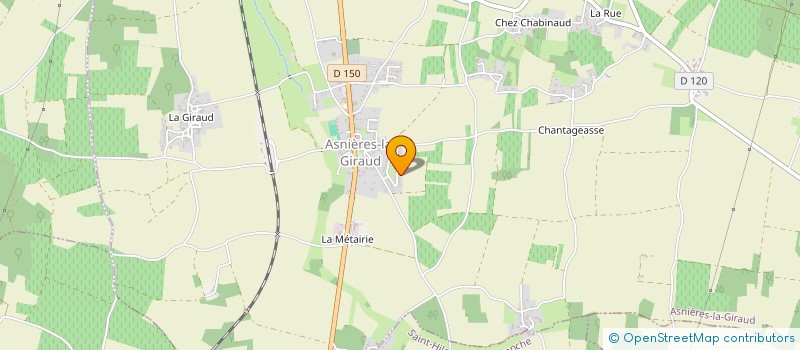 localisation de l'entreprise SASU ELIT'S BOAT  ASNIERES-LA-GIRAUD