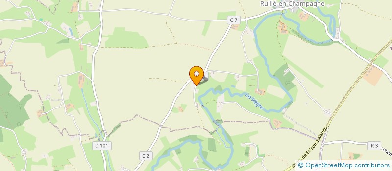 localisation de l'entreprise SASU ELMP ENERGIE  RUILLE EN CHAMPAGNE
