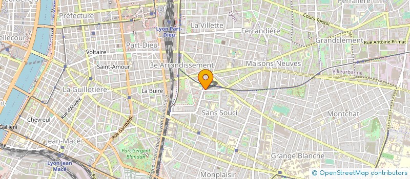 localisation de l'entreprise SASU EMH PLOMBERIE à LYON
