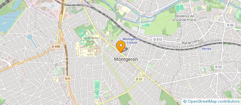 localisation de l'entreprise SASU EN SCENE à MONTGERON
