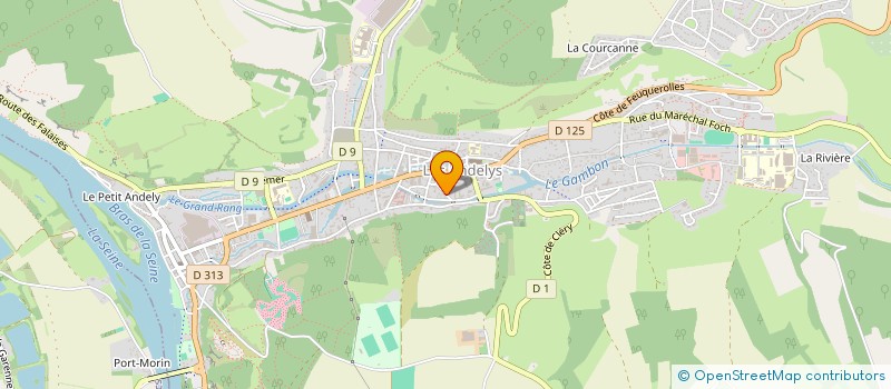 localisation de l'entreprise SASU ENTRE HUMAINS à LES ANDELYS