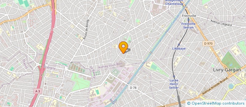 localisation de l'entreprise SASU ENTREPRISE DE NETTOYAGE NOKRI à AULNAY-SOUS-BOIS