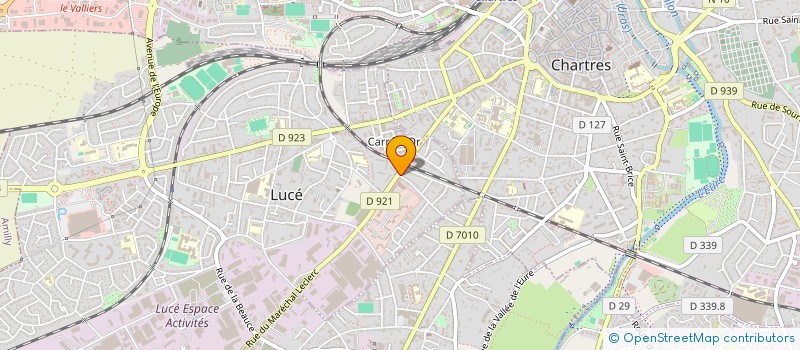 localisation de l'entreprise SASU ERFOOD à LUCE