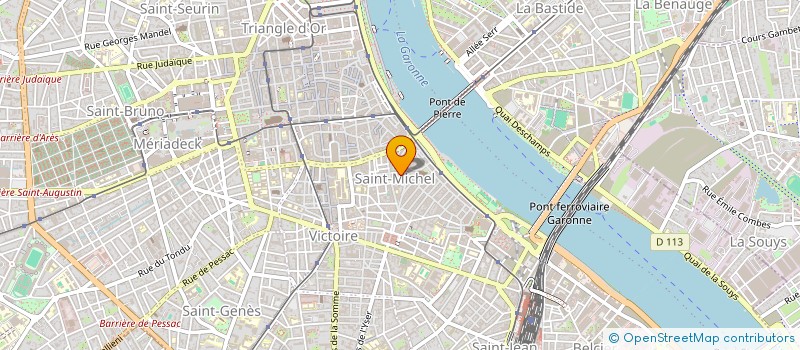 localisation de l'entreprise SASU ERIC DEUP  BORDEAUX