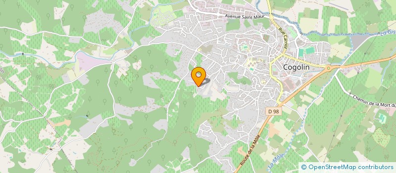 localisation de l'entreprise SASU ESPACE BATIMENT ET CARRELAGES SALLAMI  COGOLIN